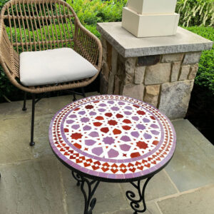 Table Mosaic Tile Moroccan – Handcrafted Artisan Coffee, Side & Dining Table