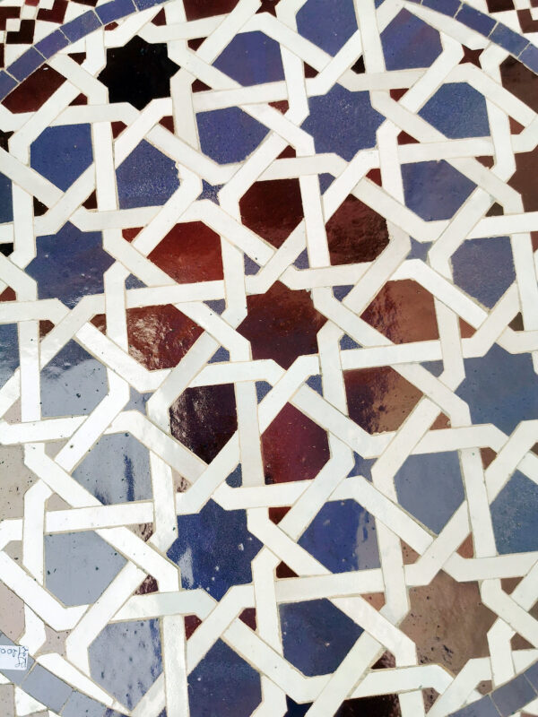 Table Mosaic Tile Moroccan – Handcrafted Artisan Coffee, Side & Dining Table - Image 4