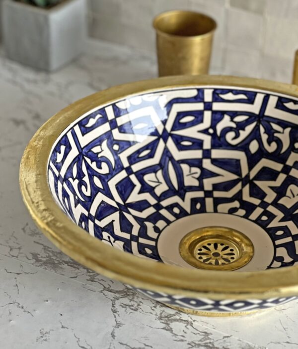 Vasque en céramique traditionnelle — Design raffiné et authentique - Image 7