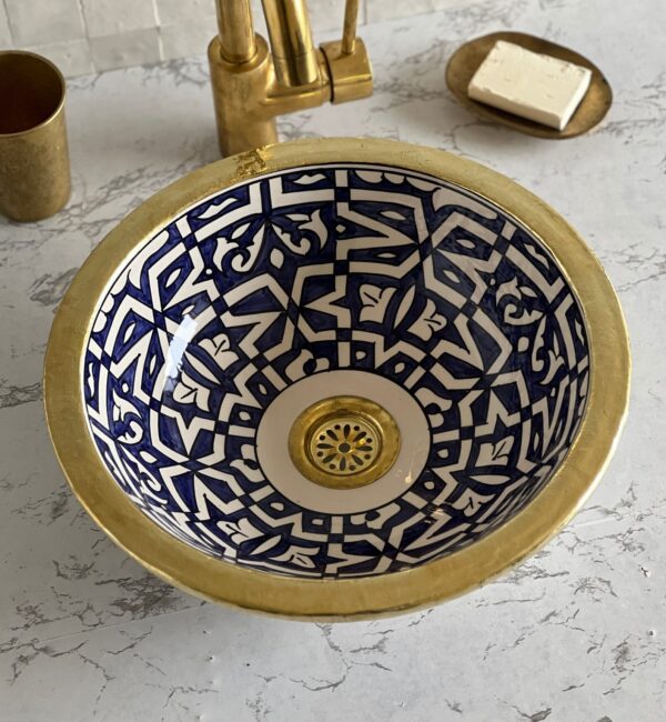 Vasque en céramique traditionnelle — Design raffiné et authentique - Image 6