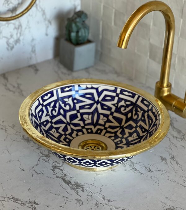 Vasque en céramique traditionnelle — Design raffiné et authentique